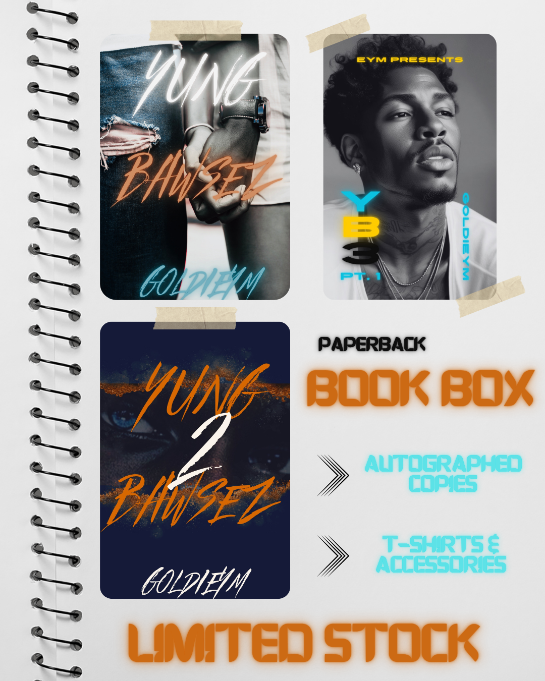 YUNG BAWSEZ BOOK BOX