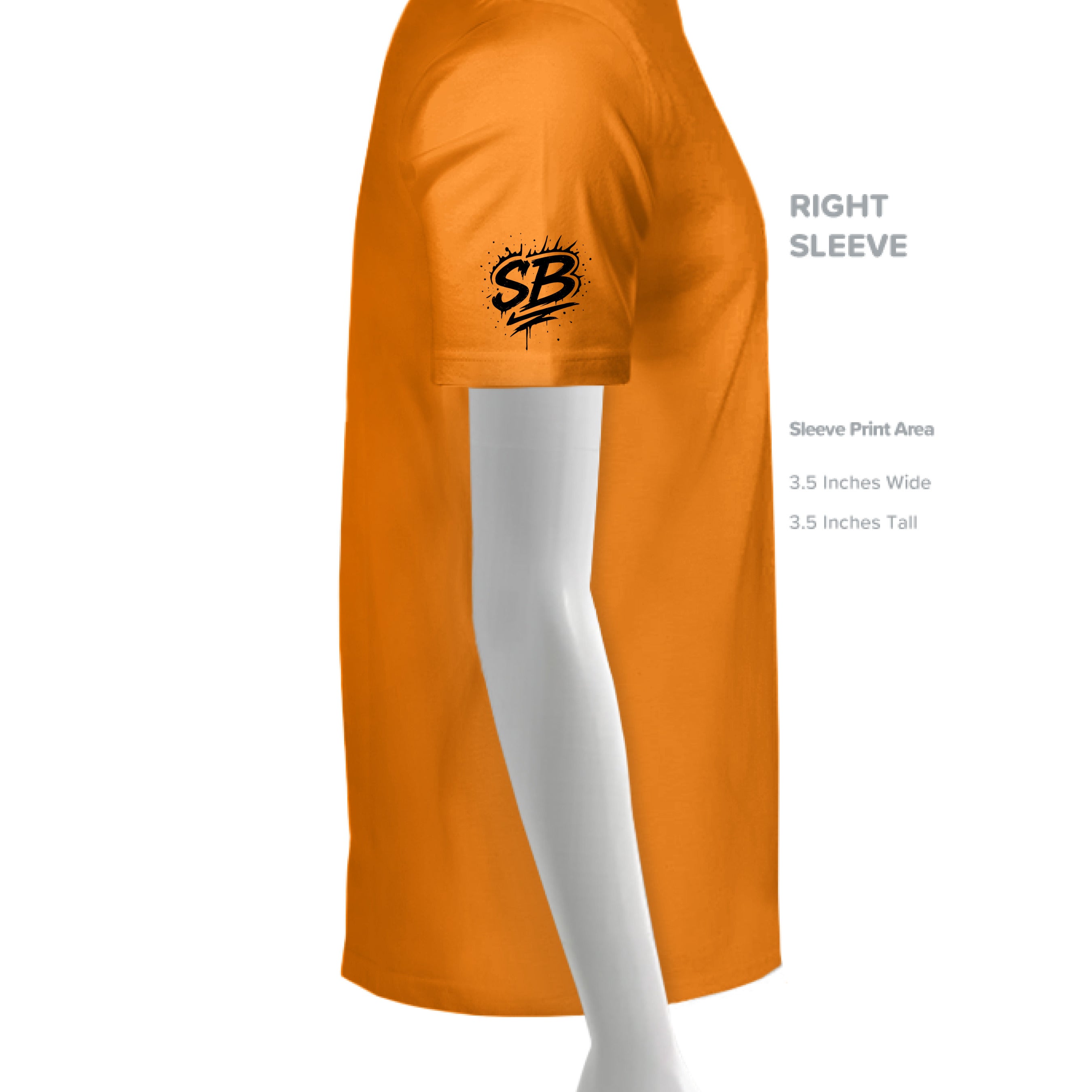 SAFETY ORANGE - G500 - SLEEVE_RIGHT